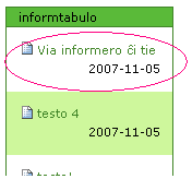 Aldonu informeron nun