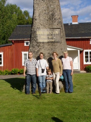 Helsingborgaj partoprenantoj en la somera kurso en Lesjöfors 2008